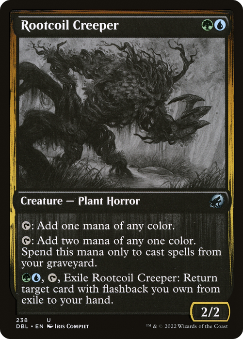 Rootcoil Creeper (DBL-238) - uncommon