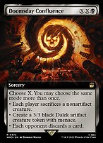 Doomsday Confluence (WHO-372) - rare: (Extended Art) - Foil