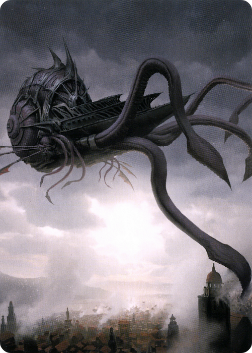 Nautiloid Ship // Nautiloid Ship (ACLB-080) - common (Borderless) - Foil