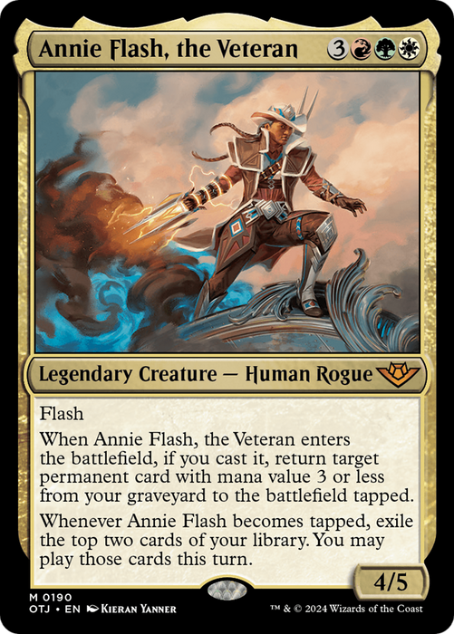 Annie Flash, the Veteran (OTJ-190) - mythic