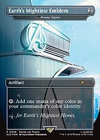 Arcane Signet (SLD-908) - rare / Earth's Mightiest Emblem (Borderless) - Foil