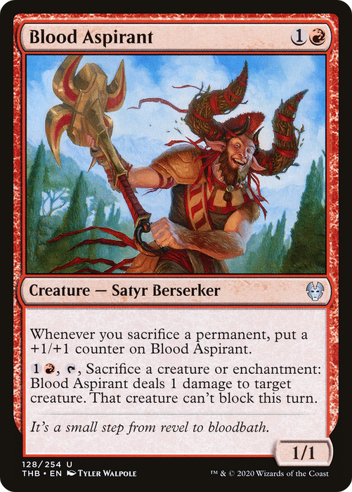 Blood Aspirant (THB-128) - uncommon - Foil