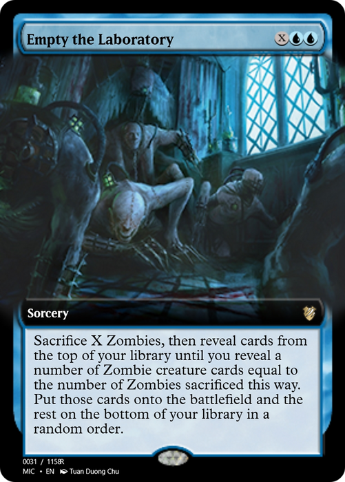 Empty the Laboratory (PRM-93942) - rare - Foil