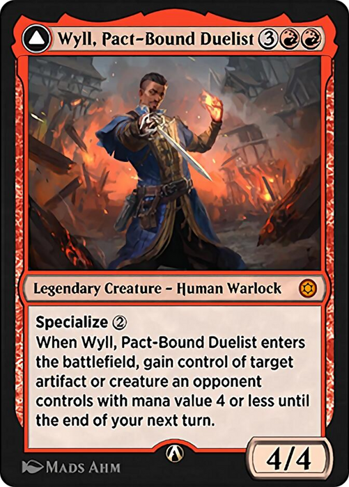 Wyll, Pact-Bound Duelist (HBG-015) - mythic