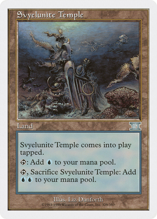 Svyelunite Temple (6ED-329) - uncommon