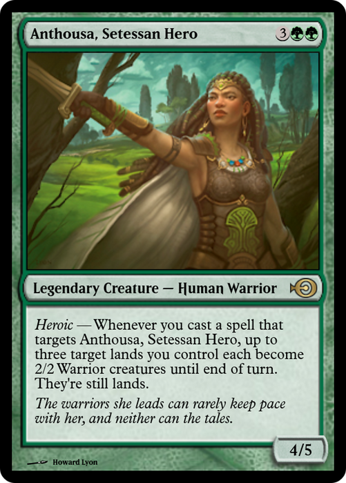 Anthousa, Setessan Hero (PRM-50124) - rare - Foil