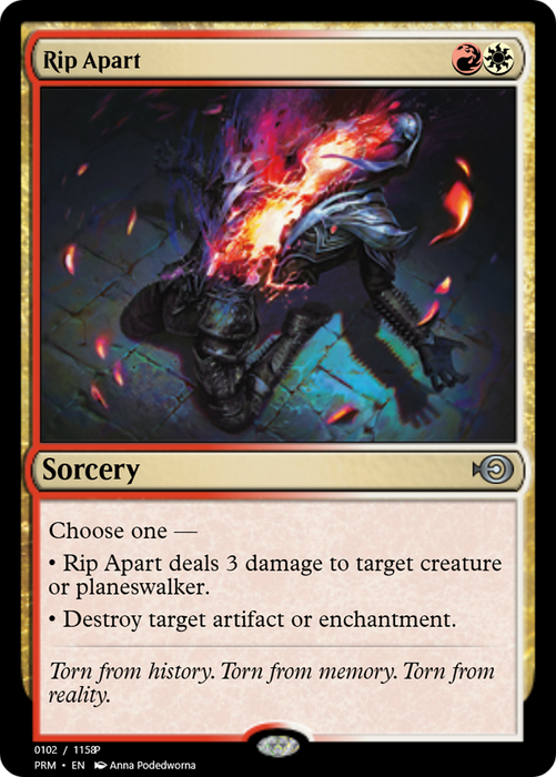 Rip Apart (PRM-90176) - uncommon - Foil