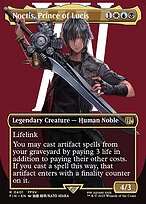 Noctis, Prince of Lucis (FIN-401) - rare (Borderless) - Foil