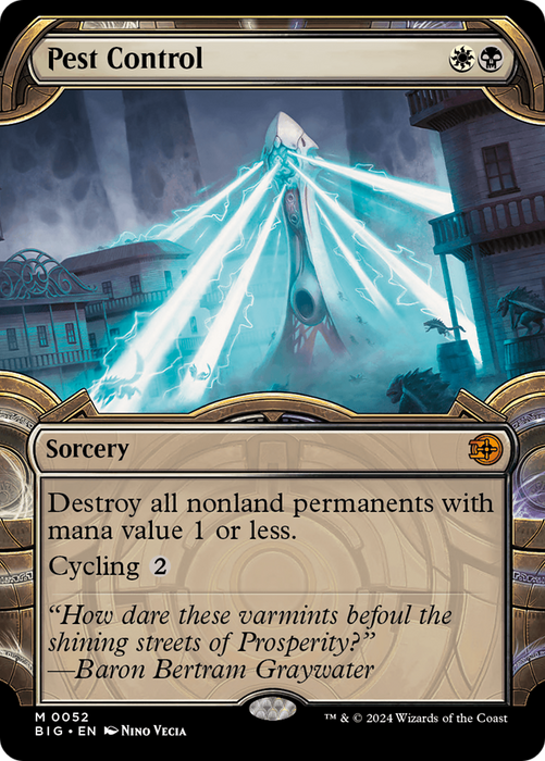 Pest Control (BIG-052) - mythic: (Showcase)