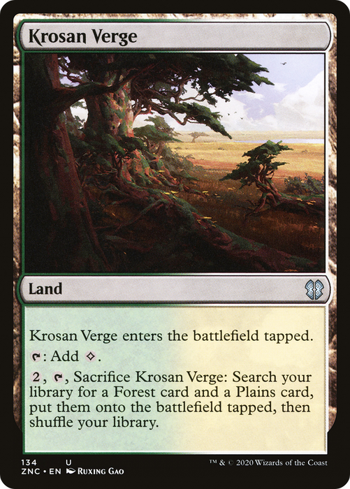 Krosan Verge (ZNC-134) - uncommon