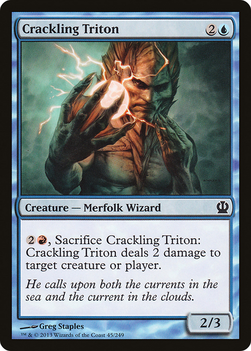 Crackling Triton (THS-045) - common - Foil