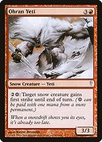 Ohran Yeti (CSP-093) - common