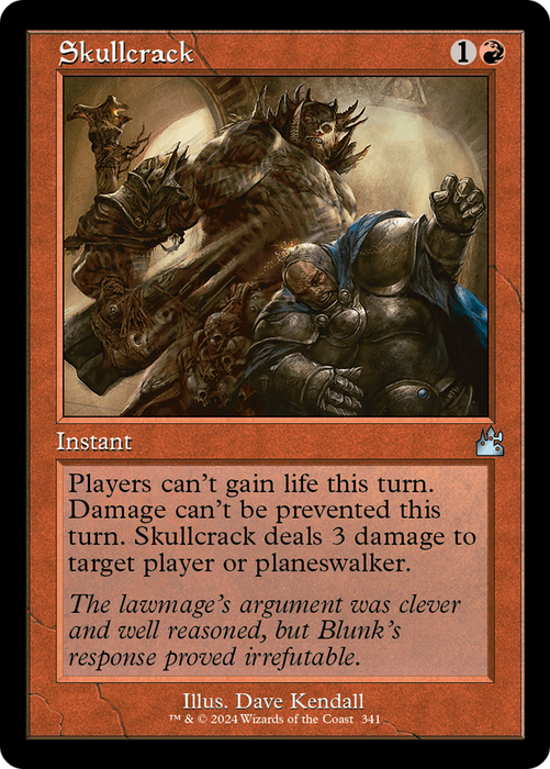 Skullcrack (RVR-341) - uncommon - Foil