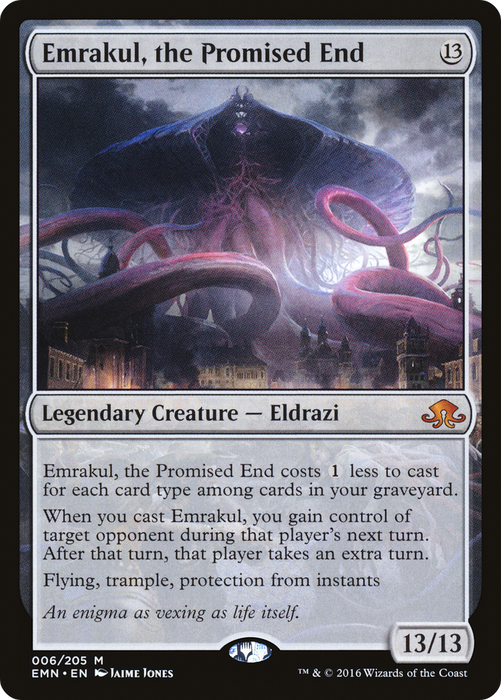 Emrakul, the Promised End (EMN-006) - mythic - Foil