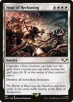 Hour of Reckoning (40K-187) - rare