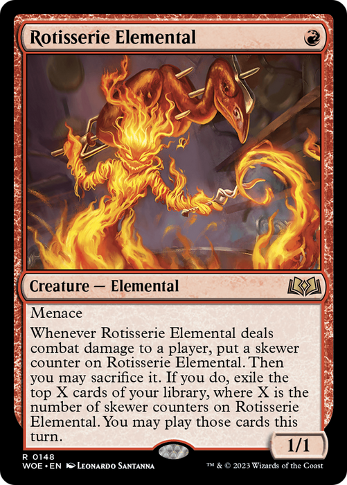 Rotisserie Elemental (WOE-148) - rare