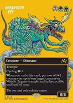 Agonasaur Rex (DFT-542) - rare (Borderless) - Foil