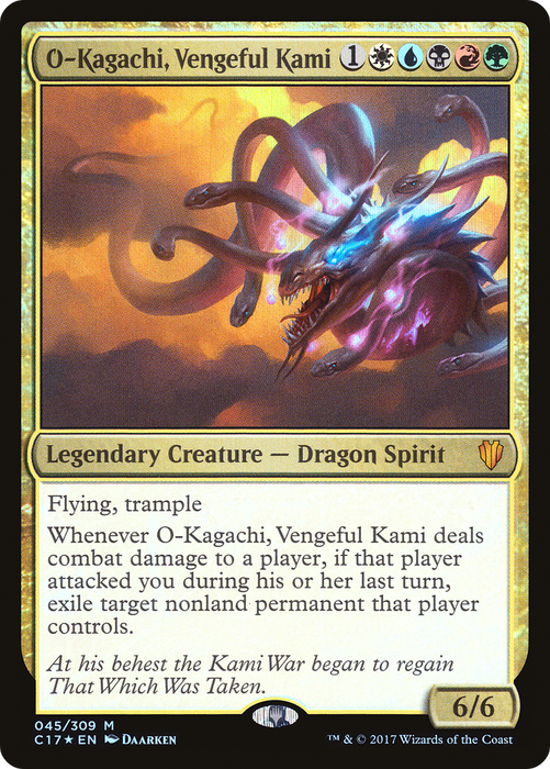 O-Kagachi, Vengeful Kami (C17-045) - mythic - Foil