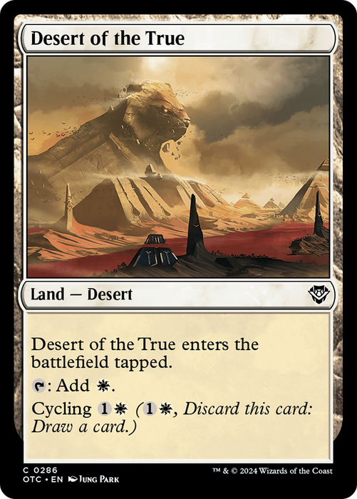 Desert of the True (OTC-286) - common