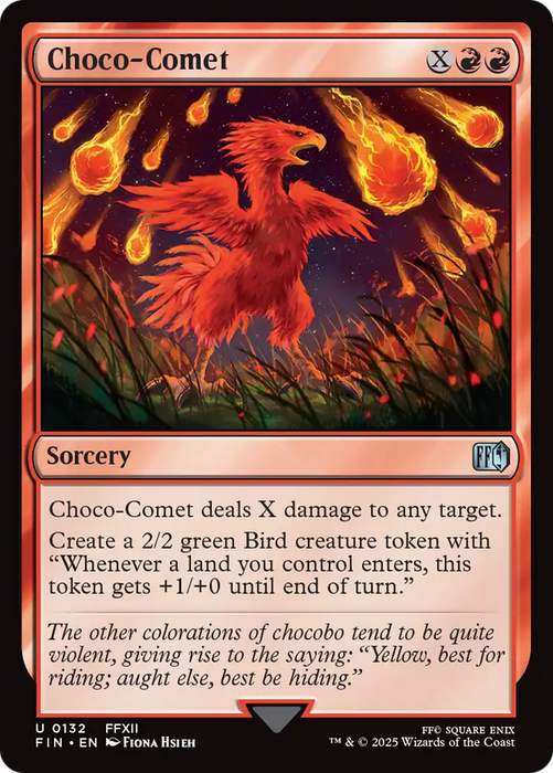 Choco-Comet (FIN-132) - uncommon - Foil