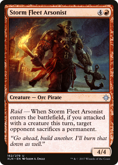 Storm Fleet Arsonist (XLN-162) - uncommon