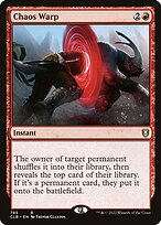 Chaos Warp (CLB-785) - rare