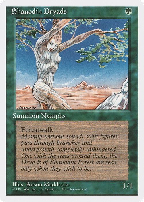 Shanodin Dryads (4ED-271) - common