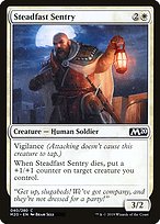 Steadfast Sentry (M20-040) - common - Foil