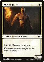 Akroan Jailer (ORI-001) - common - Foil