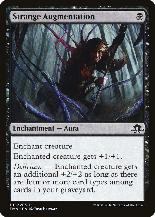 Strange Augmentation (EMN-105) - common - Foil