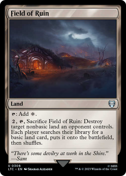 Field of Ruin (LTC-308) - uncommon