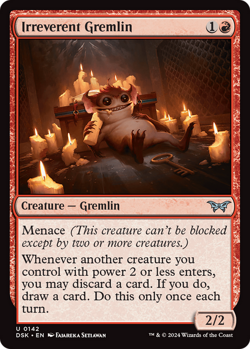 Irreverent Gremlin (DSK-142) - uncommon