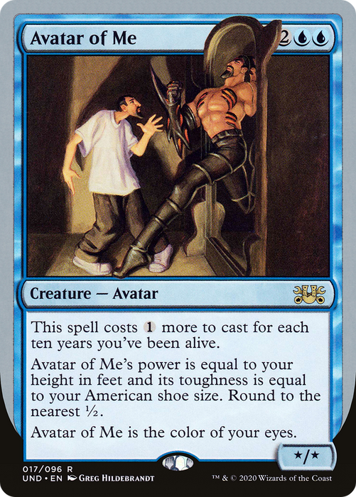 Avatar of Me (UND-017) - rare