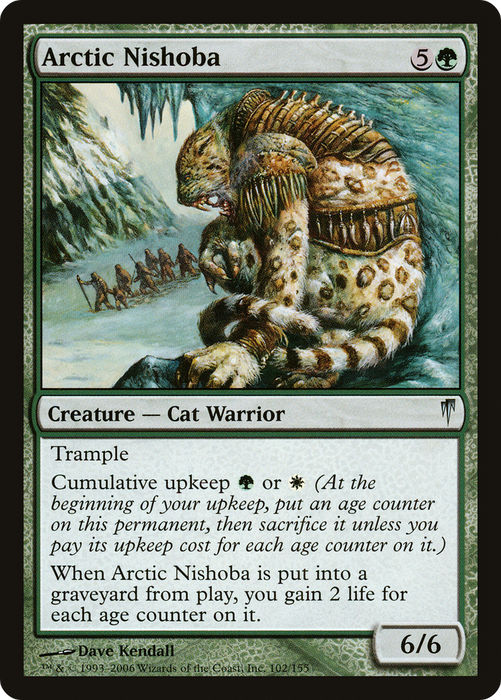 Arctic Nishoba (CSP-102) - uncommon - Foil