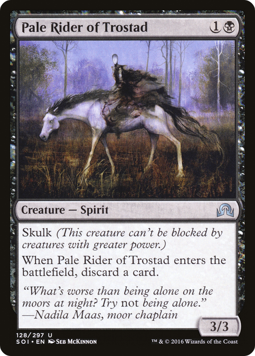 Pale Rider of Trostad (SOI-128) - uncommon - Foil