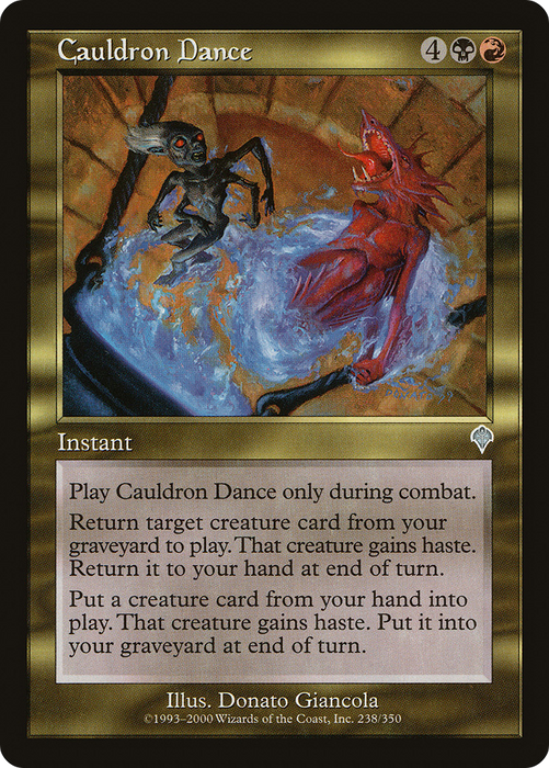 Cauldron Dance (INV-238) - uncommon - Foil