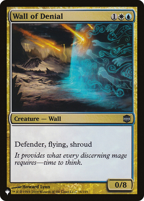 Wall of Denial (LIST-ARB-16) - uncommon