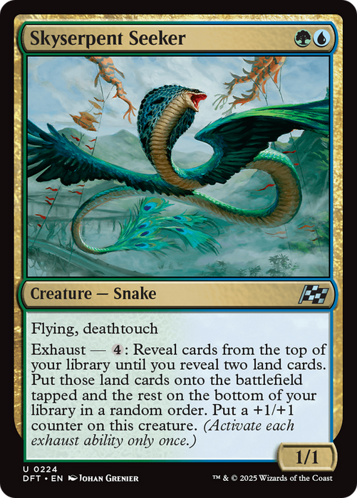 Skyserpent Seeker (DFT-224) - uncommon - Foil