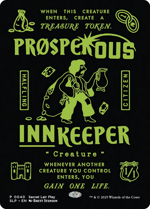 Prosperous Innkeeper (SLP-040) - promo - Foil