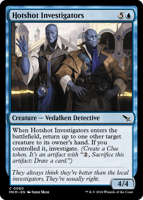 Hotshot Investigators (MKM-060) - common