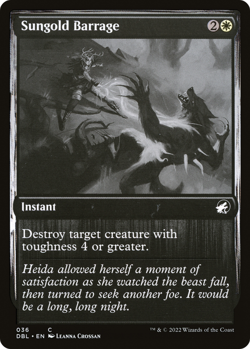 Sungold Barrage (DBL-036) - common