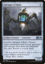 Salvager of Ruin (M20-237) - uncommon - Foil