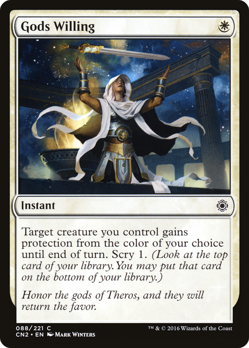 Gods Willing (CN2-088) - common - Foil