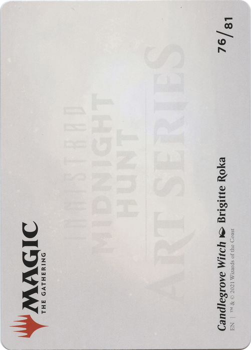 Candlegrove Witch // Candlegrove Witch (AMID-076) - common (Borderless)