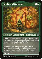 Acolyte of Bahamut (CLB-513) - uncommon - Etched Foil