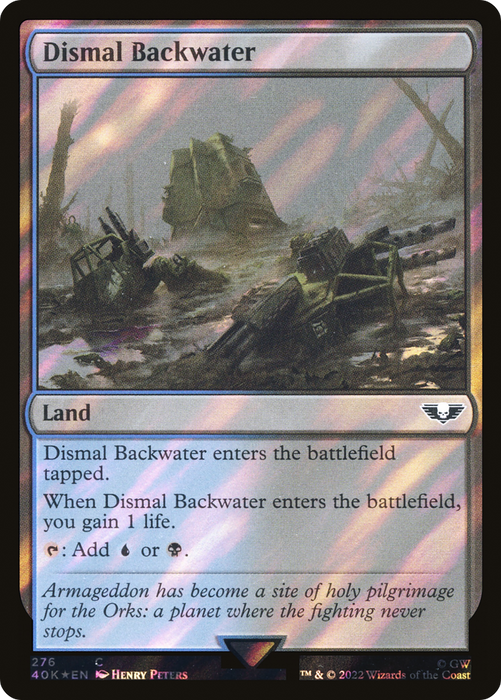 Dismal Backwater (40K-276★) - common - Foil