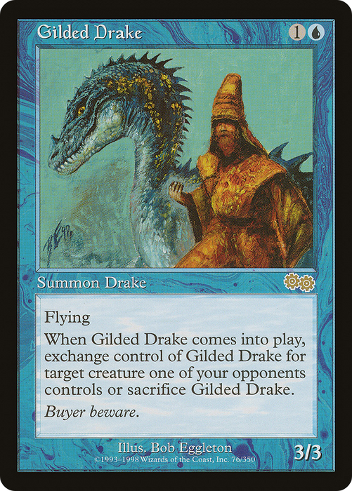 Gilded Drake (USG-076) - rare