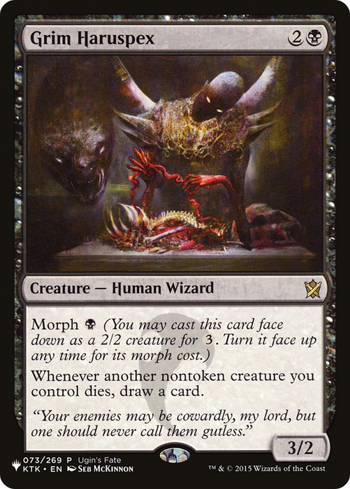 Grim Haruspex (LIST-UGIN-73) - rare