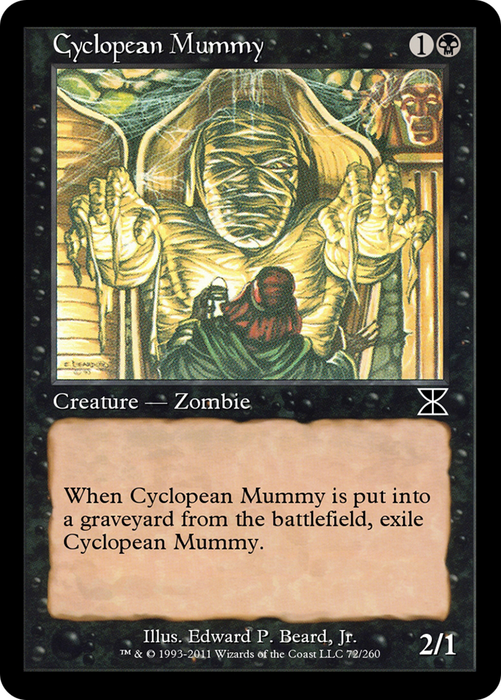 Cyclopean Mummy (ME4-072) - common - Foil
