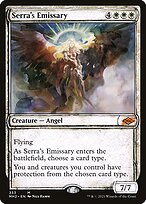 Serra's Emissary (MH2-333) - mythic: (Showcase)